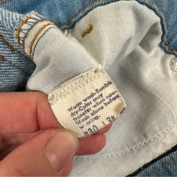 Levi’s vintage 70s jeans flare corduroy high rise hippie boho retro disco bell - Picture 12 of 13